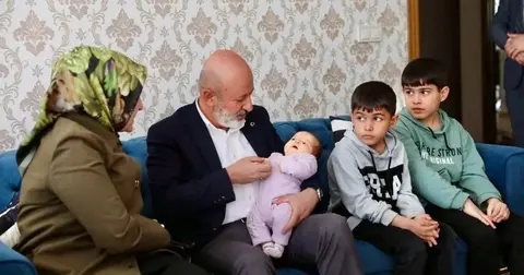 Kayseri Kocasinan'ın yeni bebeklerine belediye desteği