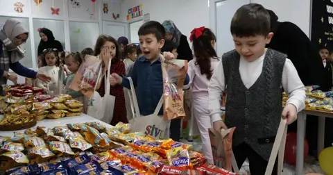 Konya'nın 31 ilçesinde 220 bin çocuk Şivlilik mutluluğu yaşadı
