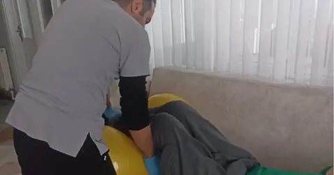 Gaziantep Büyükşehir’den evde fizik tedavi hizmeti