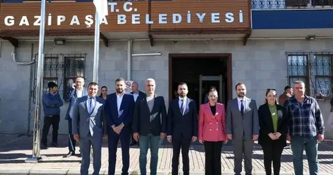 Antalya Büyükşehir Başkan Vekili Büşra Özdemir Gazipaşa’da