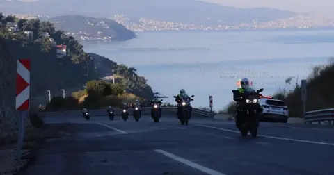 Bursa Jandarma'dan motosiklet sürücülerine ileri sürüş kursu