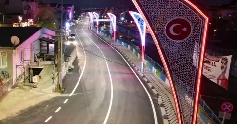 Kocaeli İzmit’te cadde ve sokaklar yenilendi