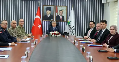 Artvin'de güvenlik ve asayiş koordinasyonu