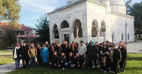 Bursa'da turist rehberlerinden İznik'e eğitim turu