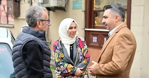 Bursa Yıldırım'da Başkan Yılmaz'dan esnaf ziyareti