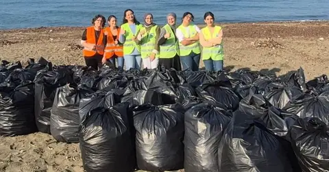 Trabzon’da sahil temizliği için ortak çalışma