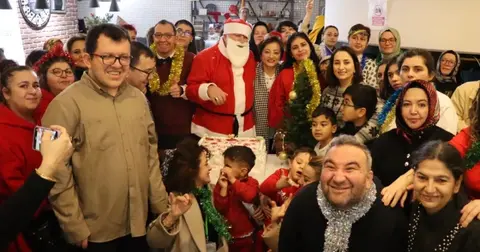 Kocaeli'de özel çocuklar için yeni yıl coşkusu