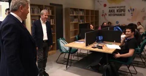 Kayseri Melikgazi'nin Akıl Küpü Kütüphaneleri ışık saçıyor