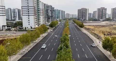 Diyarbakır kent merkezinde son 6 ayda 41,10 km yol ağı asfaltlandı