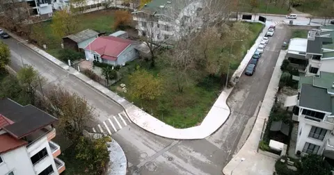 Kocaeli Başiskele sahilinde ilk etap yaya kaldırımları tamam