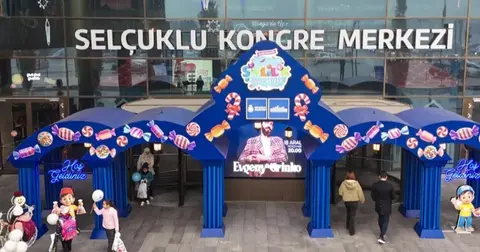 Konya Selçuklu'da çocuklar için tatlı telaş