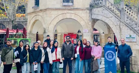 Yıldırımlı gençler Bursa'yı keşfediyor
