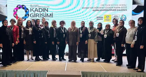 Konya Büyükşehir'den kadın gücüne destek