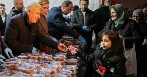 Bursa'da Miraç Kandili bereketi