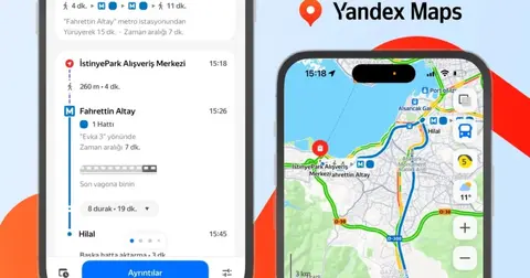 Yandex Maps, en uygun metro vagonu öneriyor