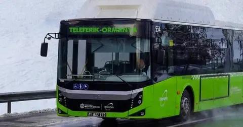 Kartepe Teleferik’e ulaşım artık daha kolay