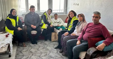 Sakarya Taraklı ’da gönüllere dokunan ziyaret