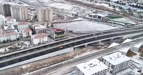 Başkentte trafiği rahatlatacak köprü açıldı