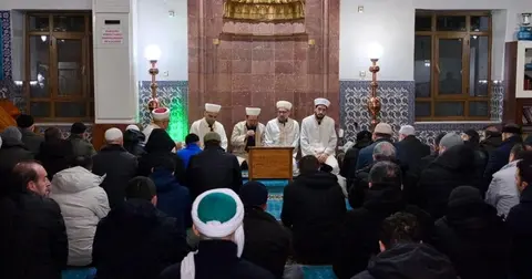 Bursa'da yılın ilk sabah namazında buluştular