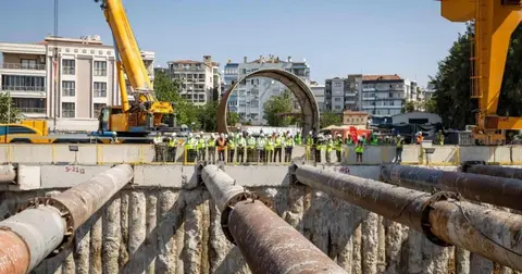 İzmir'de Buca Metrosu’nda istikamet 'Fuar İzmir'