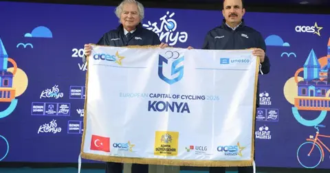 Avrupa'ya bisilet kültürü Konya'dan yayılacak... Konya'da Avrupa Bisiklet Başkenti Unvanı ve Velespit Müzesi açılışı