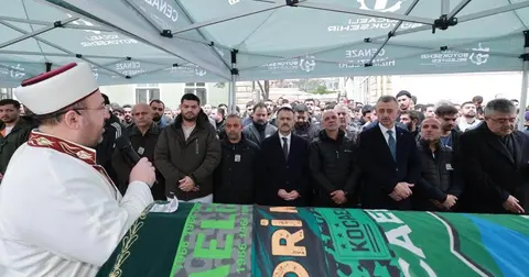 Kocaelispor–Beşiktaş maçında hayatını kaybeden Harda Kaçmaz'a son görev