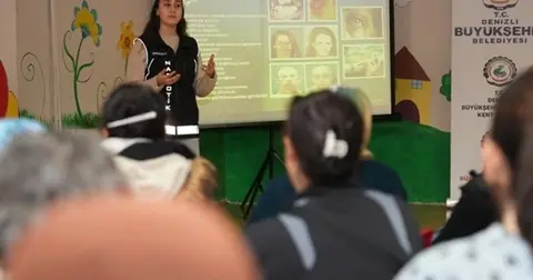 Denizli’de anneler için çifte farkındalık semineri