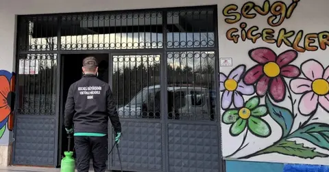 Kocaeli'de 689 okula sağlık için ilaçlama
