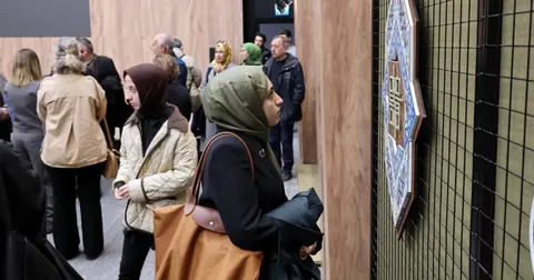 Konya Karatay'da geleneksel çini sanatı sergisi