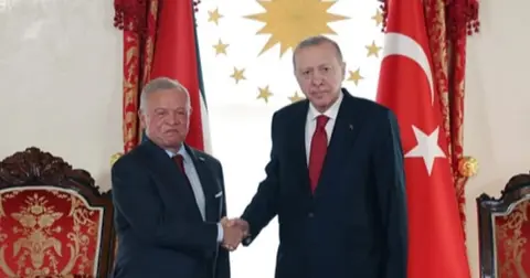 Cumhurbaşkanı Erdoğan, Ürdün Kralı II. Abdullah'ı ağırladı