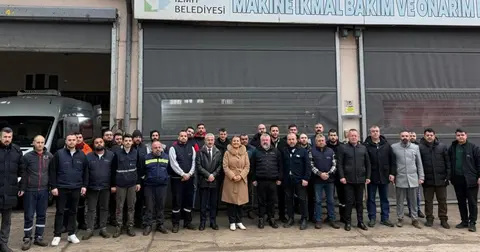 İzmit Belediyesi Makine İkmal Müdürlüğü'nde maliyetler düşürüldü, filo genişletildi