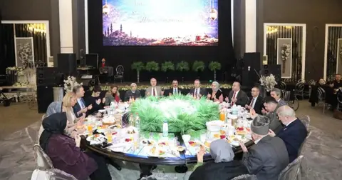 Bursa İnegöl'de şehit aileleri ve gazilerle ilk oruç açıldı
