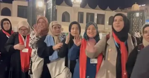 Şehit yakınları Umre’den döndü
