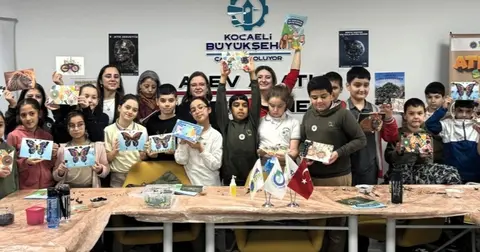 Kocaeli'de sıfır atık atölyeleri Şubat ayı temasıyla devam ediyor