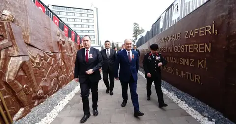 Çanakkale Zaferi’nin 111. yılında şehitler Manisa’da anıldı
