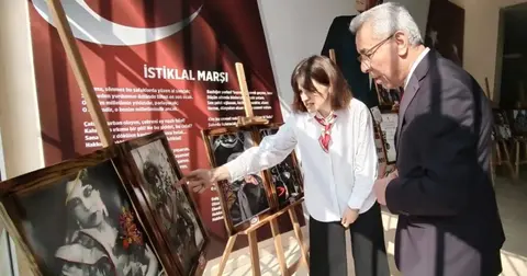 Bursa Gemlik'te “İlmek İlmek Cumhuriyet Kadınları” sergisi