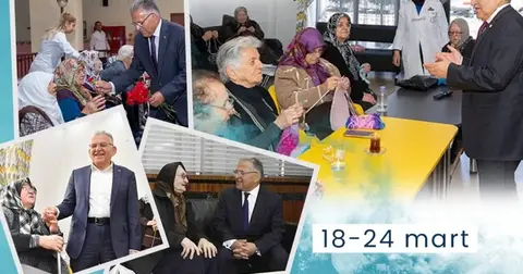 Kayseri'de Yaşlılara Saygı Haftası: Ramazan ve Bayram Kesişiminde 3 Bin 135 Yaşlıya Hizmet