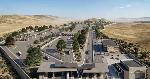 Gürbulak Sınır Kapısı modern lojistik altyapısıyla yeniden tasarlanıyor