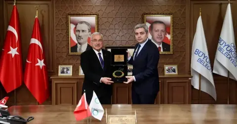 Gürcistan Büyükelçisi Kalandia’dan Başkan Güler’e ziyaret