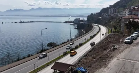 Ordu'da 'Seyir Terası' tamamlanıyor