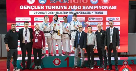 Judonun kalbi Trabzon’da attı