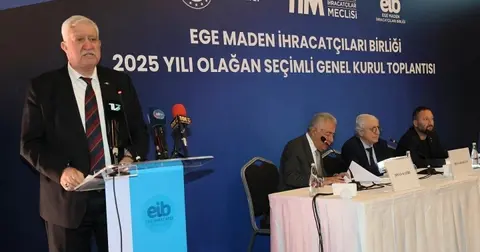 Ege Maden İhracatçıları'nda Alimoğlu güven tazeledi