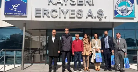 Belçika heyeti Erciyes'e hayran kaldı