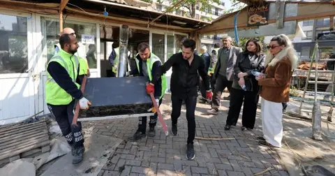 Bursa’da 1050 Konutlar’daki yeşil alan işgalden kurtarıldı