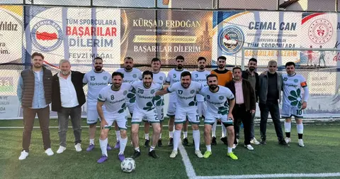AKSA Doğalgaz Kurumlar Arası Liginde Ağrı Türk Şeker Spor, OGC'yi 3-2 Yendi