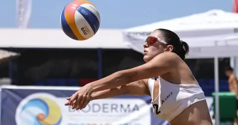 Trabzon'da plaj voleybolu heyecanı