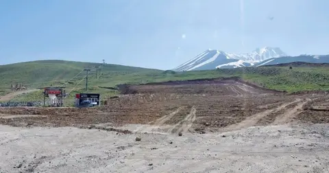 Erciyes Kayak Merkezi'nde kış sezonu hazırlıkları sürüyor