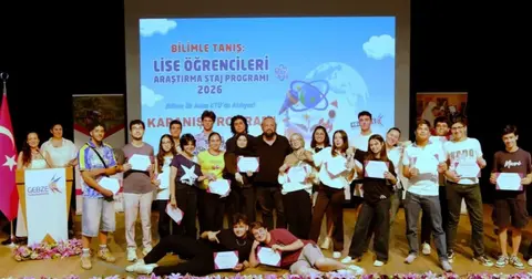 Lise öğrencileri GTÜ’de bilimle tanıştı