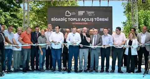 Balıkesir Bigadiç’te Kent Lokantası ve Emekliler Evi açıldı