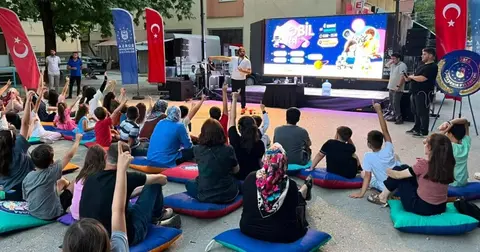 Bursa Orhaneli'de MobilFest ile bilim dolu gece